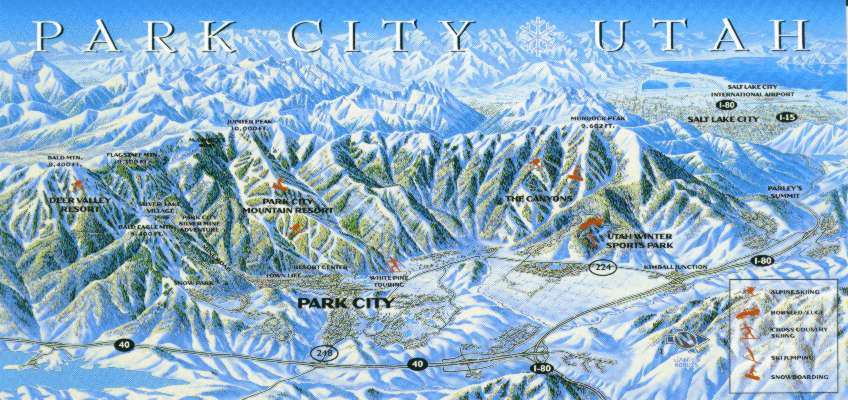 Resortside Homes, Park City, Utah - Area Maps